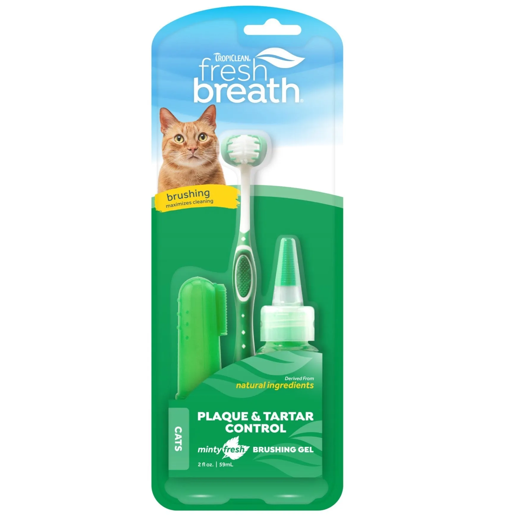 20% OFF: TropiClean Fresh Breath Oral Care Kit For Cats