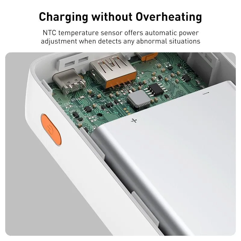 20,000mAh Baseus Power Bank - High-Speed Dual Input/Output Charging for Ultimate Portability