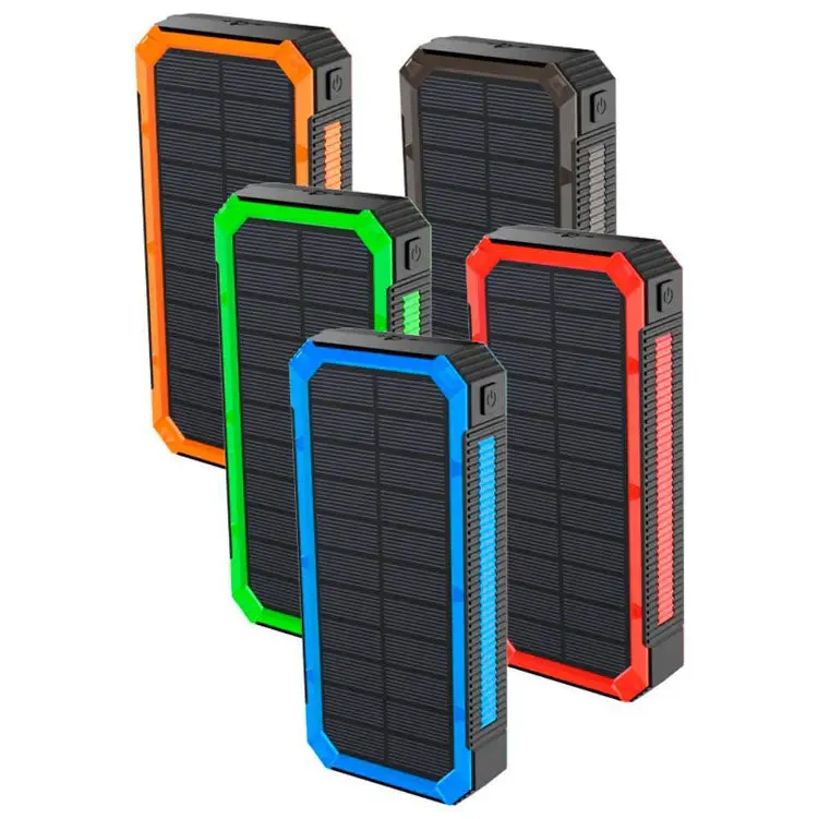 20000mAh Portable Charger Electronics Fast Charger 5 Output Colorful Choice Outdoor Solar Power Banks