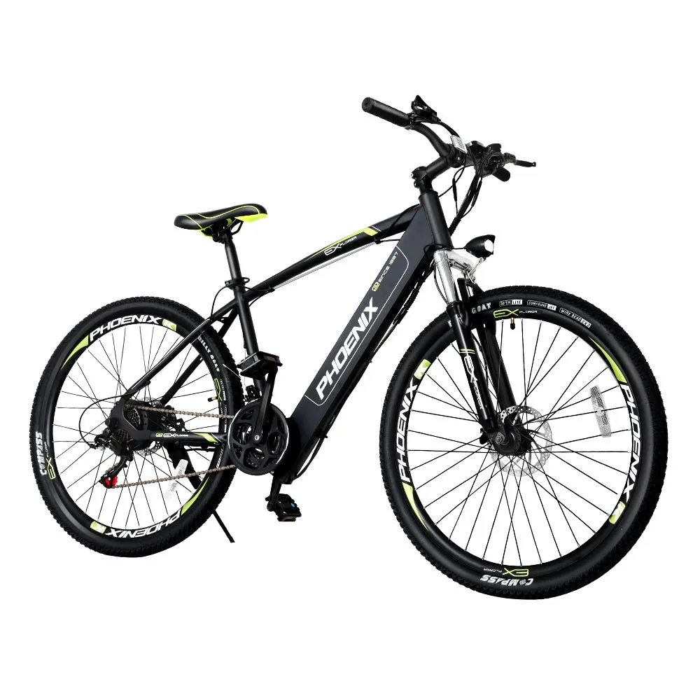 250W Mountain Electric Bike, 27.5" Wheels, Built-in Battery - Phoenix