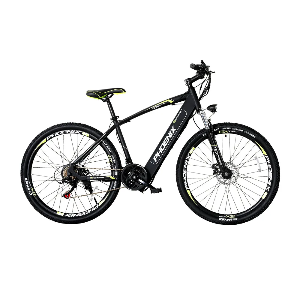 250W Mountain Electric Bike, 27.5" Wheels, Built-in Battery - Phoenix