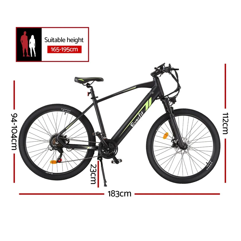 27.5" Electric Mountain Bike 250W Motor 21-Speed Everfit