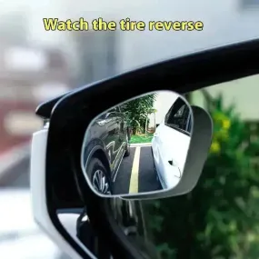 360 Degree High-definition Wide-angle Suction Cup Car Small Circular Rearview  Mirror