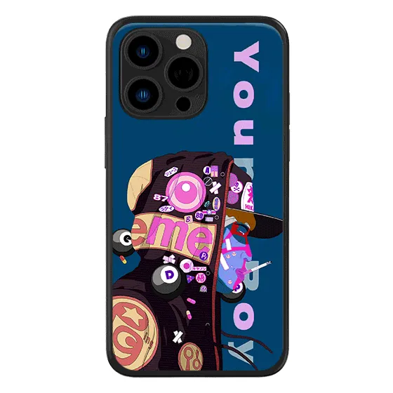 5 Eyes Young Boy LED Case for iPhone