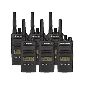 6 Pack of Motorola RMU2080D Two Way Radio Walkie Talkies