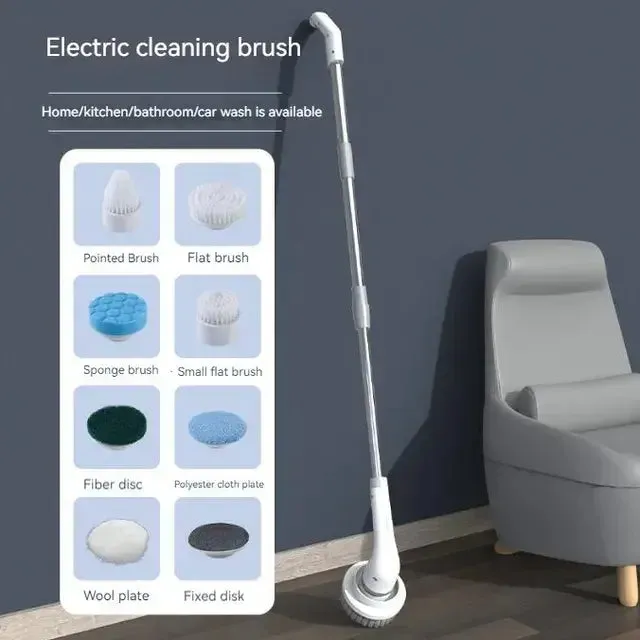 8-in-1 USB Electric Cleaning Brush8-in-1 USB Electric Cleaning Brush