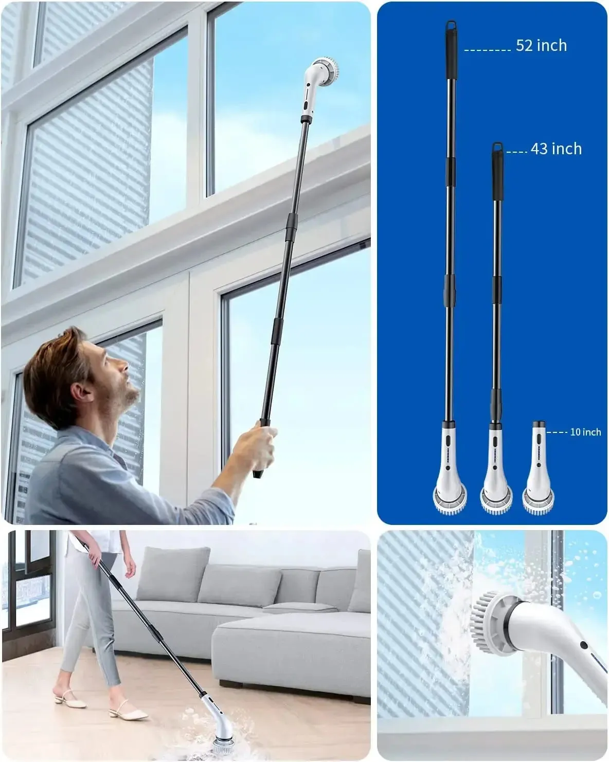 8-in-1 USB Electric Cleaning Brush8-in-1 USB Electric Cleaning Brush