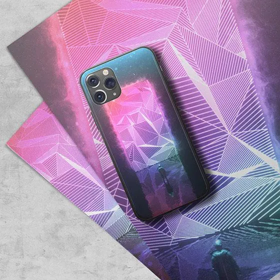 Abstract LED Case for iPhone