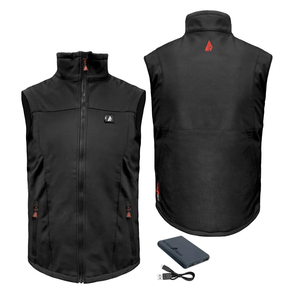 ActionHeat 5V Battery-Heated Vest for Men - Black - S