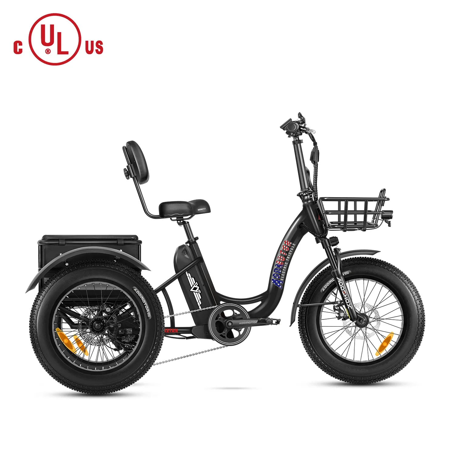 Addmotor 750W 48V Triketan II M-330 Trike Electric Bike