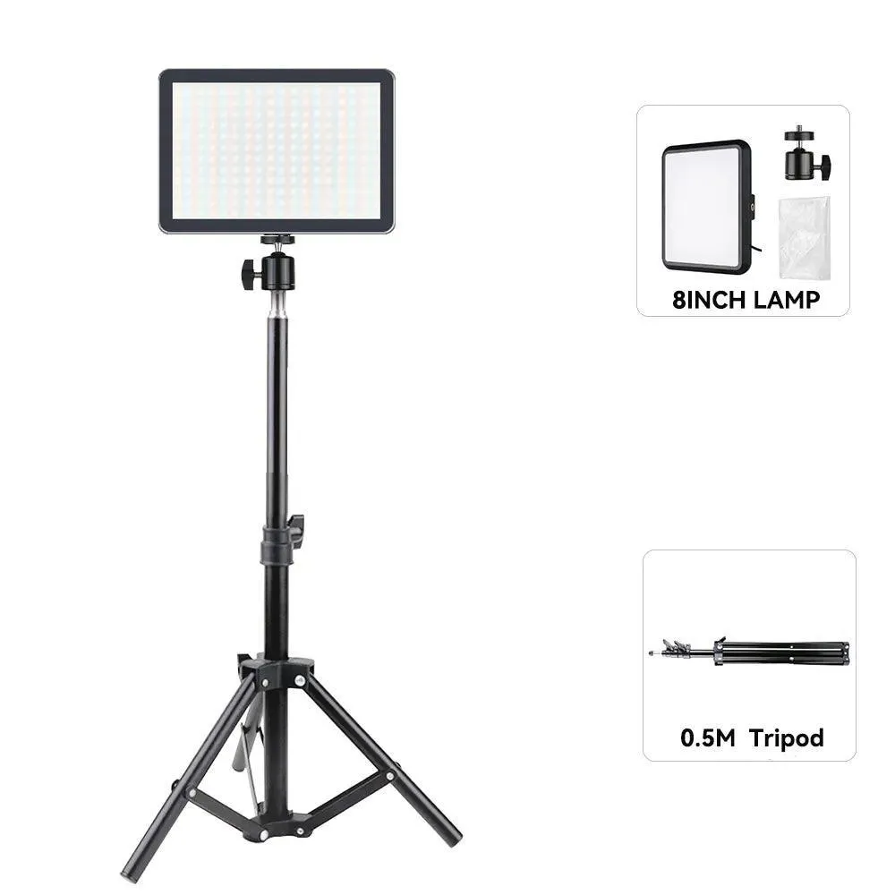 Adjustable LED Video Light: Perfect Lighting Solution for Photography Studio