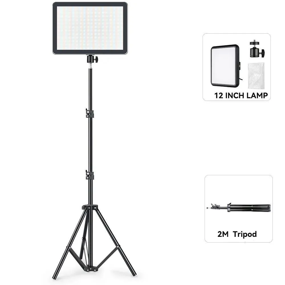 Adjustable LED Video Light: Perfect Lighting Solution for Photography Studio