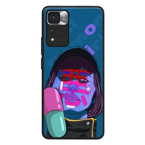 Akira Pill Demon Girl LED Case for Redmi