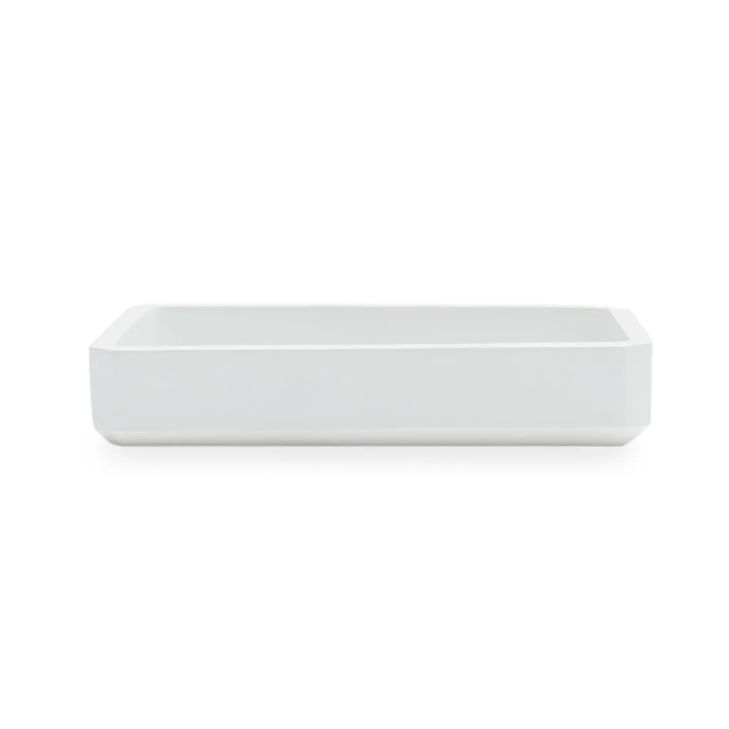 Alpine White Bath Accessories, Soap Dish