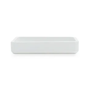 Alpine White Bath Accessories, Soap Dish