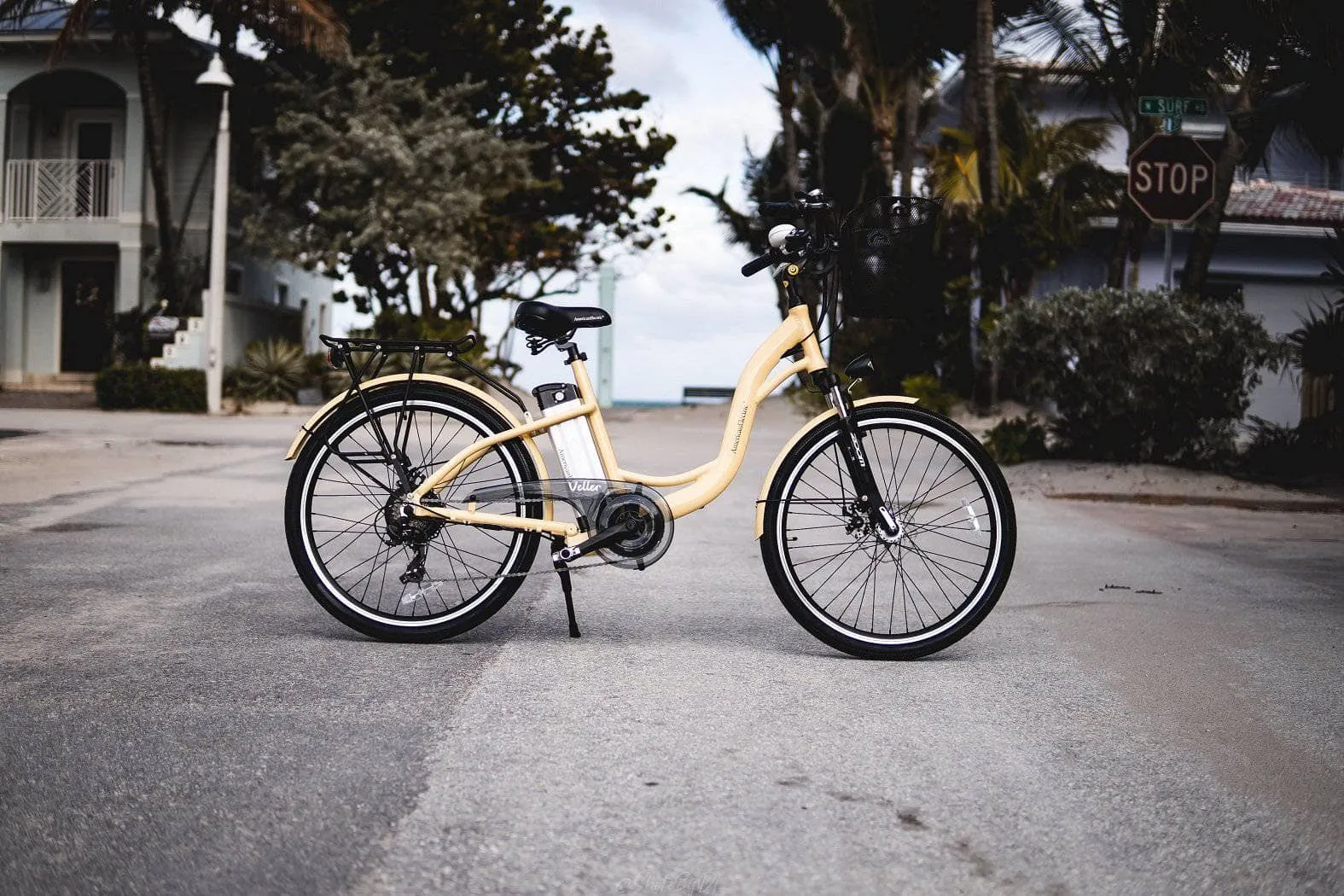 American Electric Veller 2022 Step Through Beach Cruiser (36V 350w)