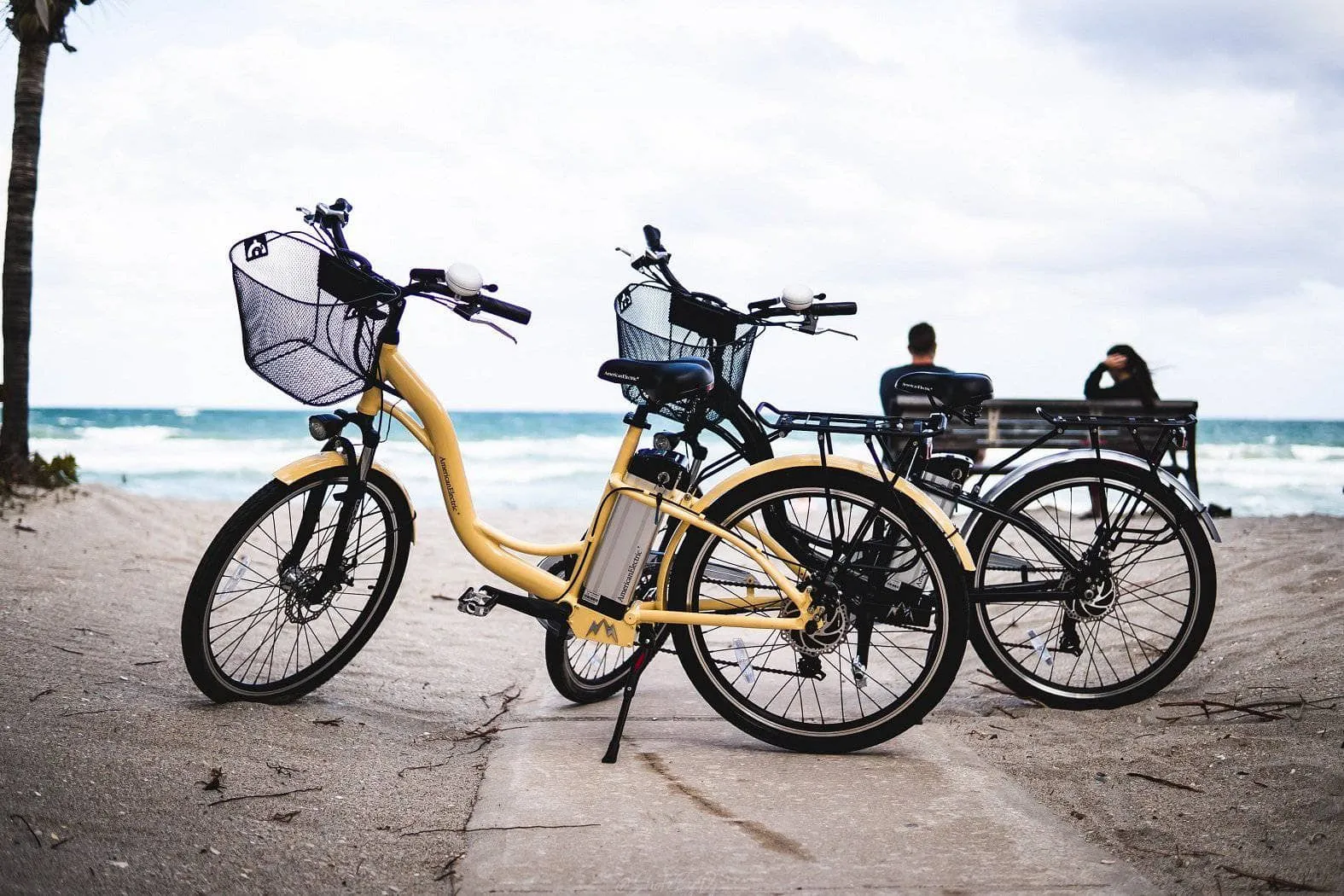 American Electric Veller 2022 Step Through Beach Cruiser (36V 350w)