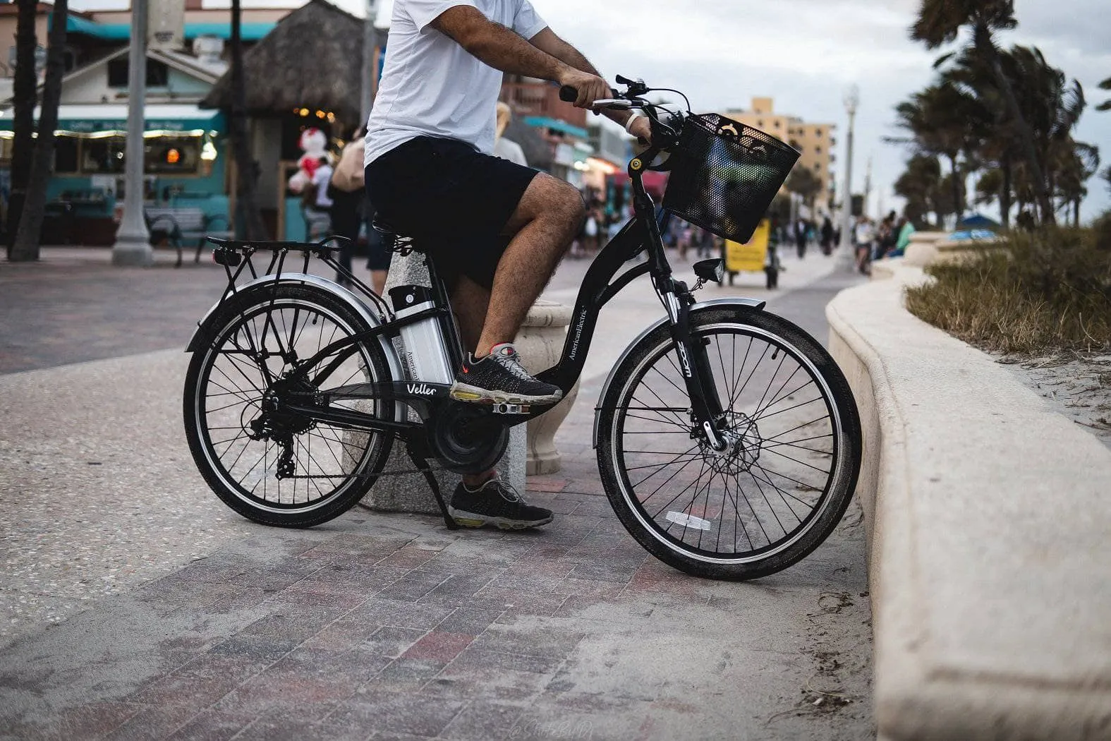 American Electric Veller 2022 Step Through Beach Cruiser (36V 350w)