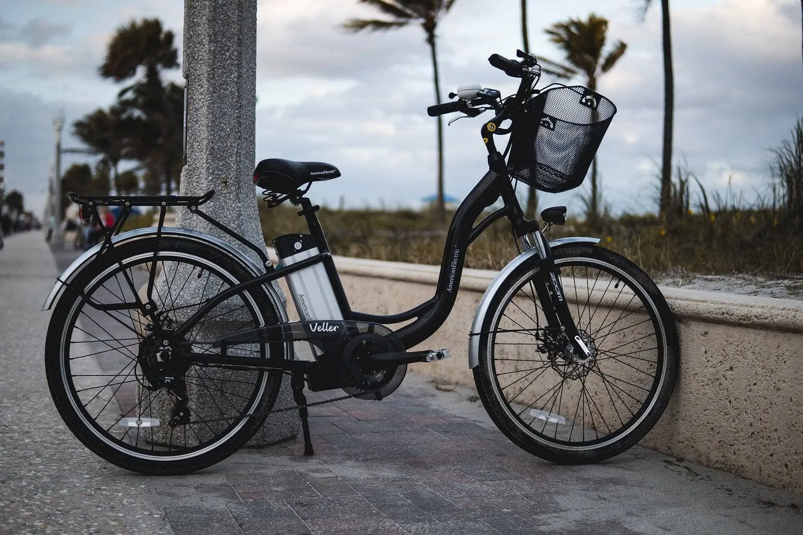 American Electric Veller 2022 Step Through Beach Cruiser (36V 350w)