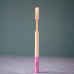 &Keep Bamboo Toothbrush - Pink