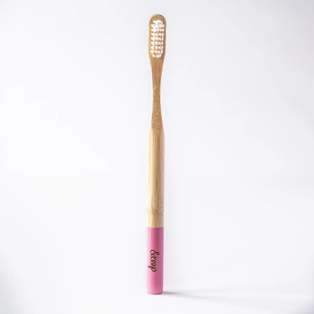 &Keep Bamboo Toothbrush - Pink