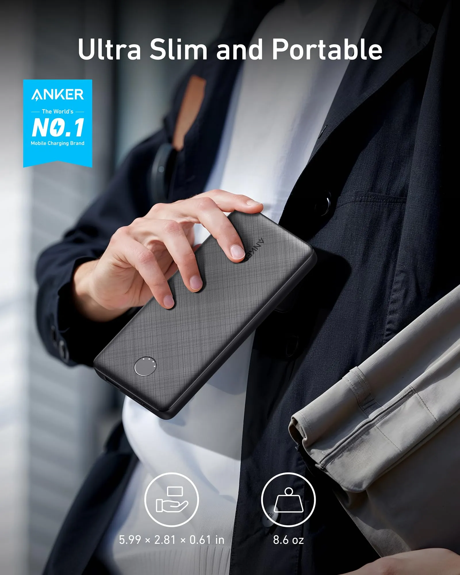 Anker Power Bank(PowerCore 10K)