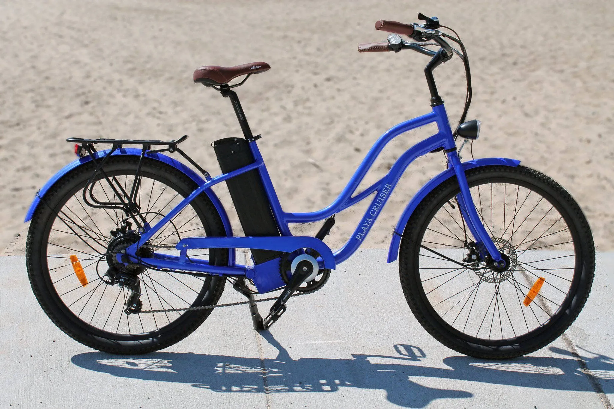 Anywhere Bikes Playa Cruiser 36V 250w Step Through Beach Cruiser eBike