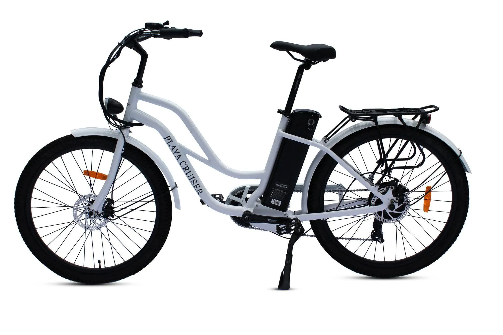 Anywhere Bikes Playa Cruiser 36V 250w Step Through Beach Cruiser eBike