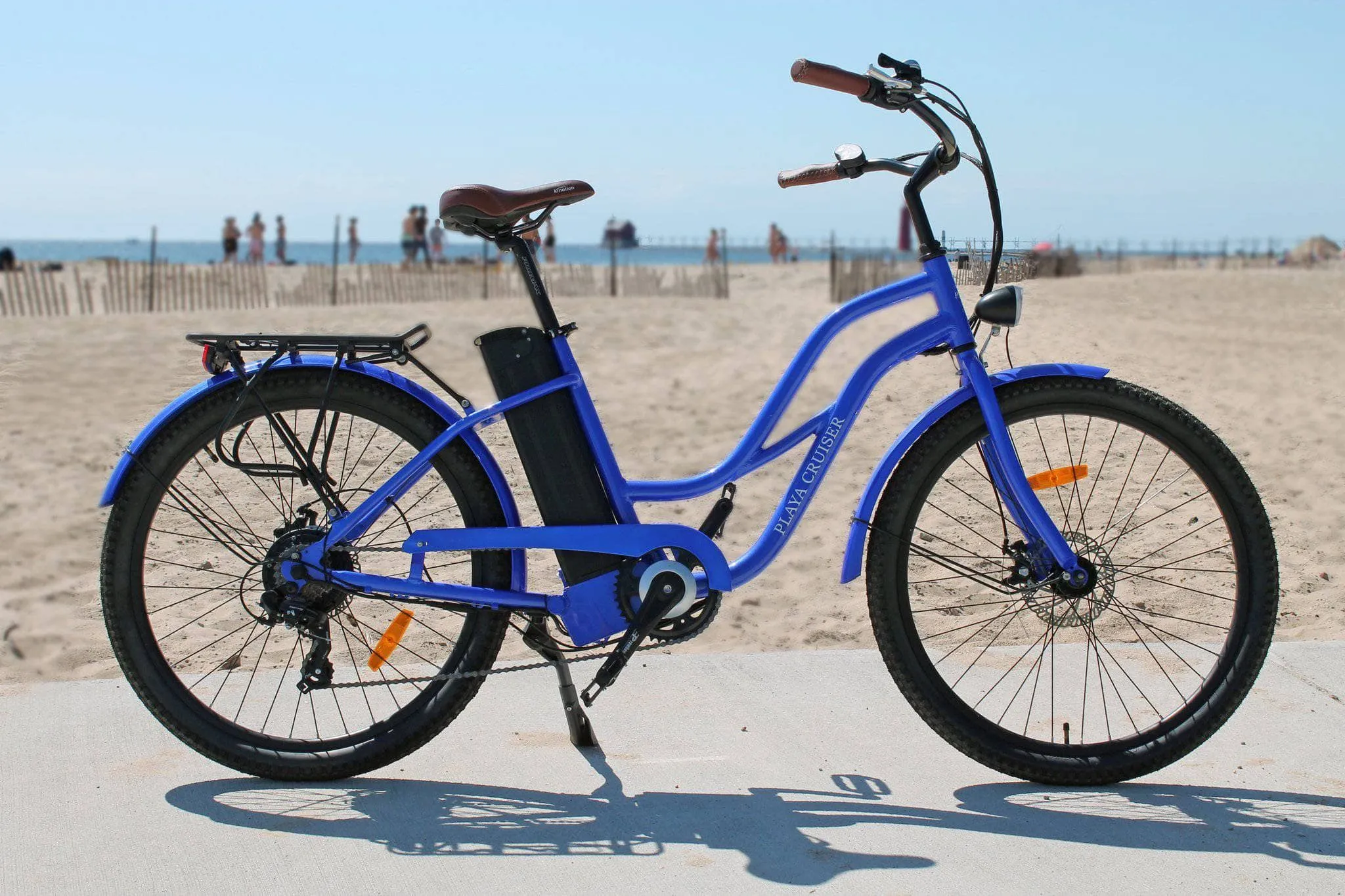 Anywhere Bikes Playa Cruiser 36V 250w Step Through Beach Cruiser eBike