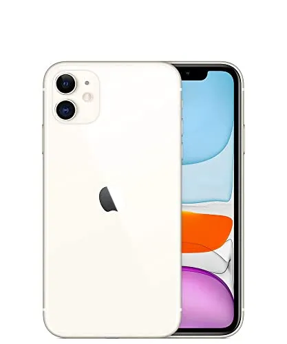 Apple iPhone 11, 128GB, White for T-Mobile (Renewed)