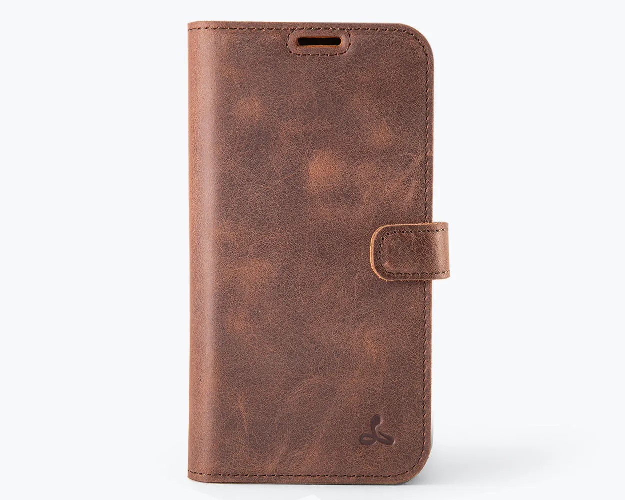 Apple iPhone 16 - Vintage Leather Wallet