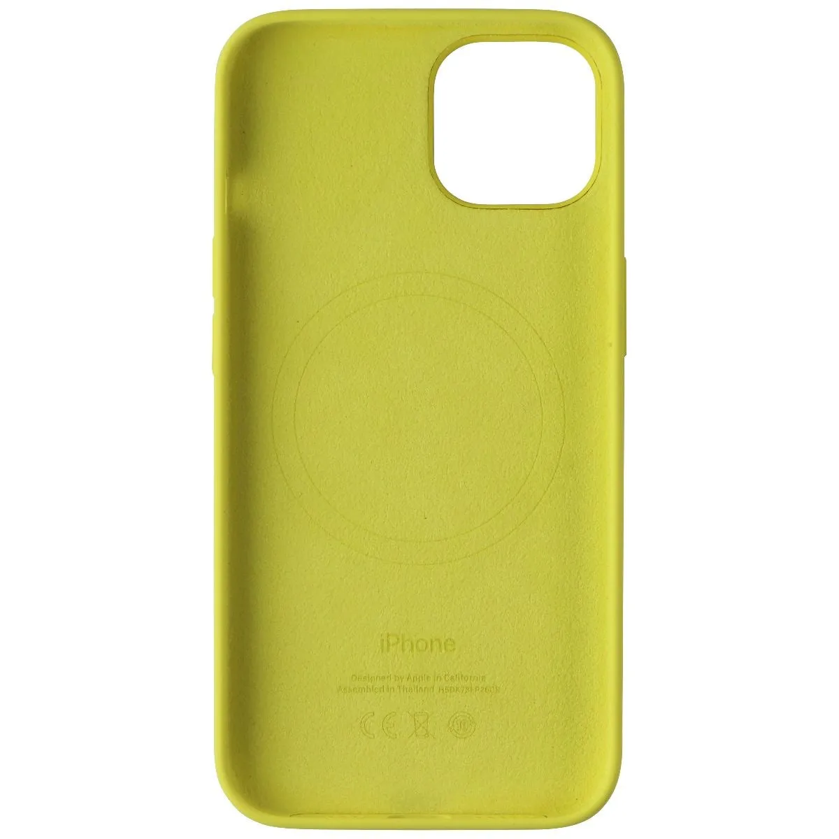 Apple Silicone Case for MagSafe for Apple iPhone 14 - Canary Yellow