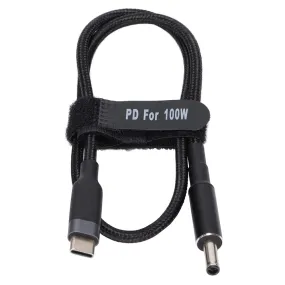 ArgoX 6ft USB Type C to DC 4.5x0.6mm PD 100W Laptop Fast Charging Cable Charger for HP Pavillion, Omen, Envy, ProBook, EliteBook, Victus Gaming Laptop Notebook Computers