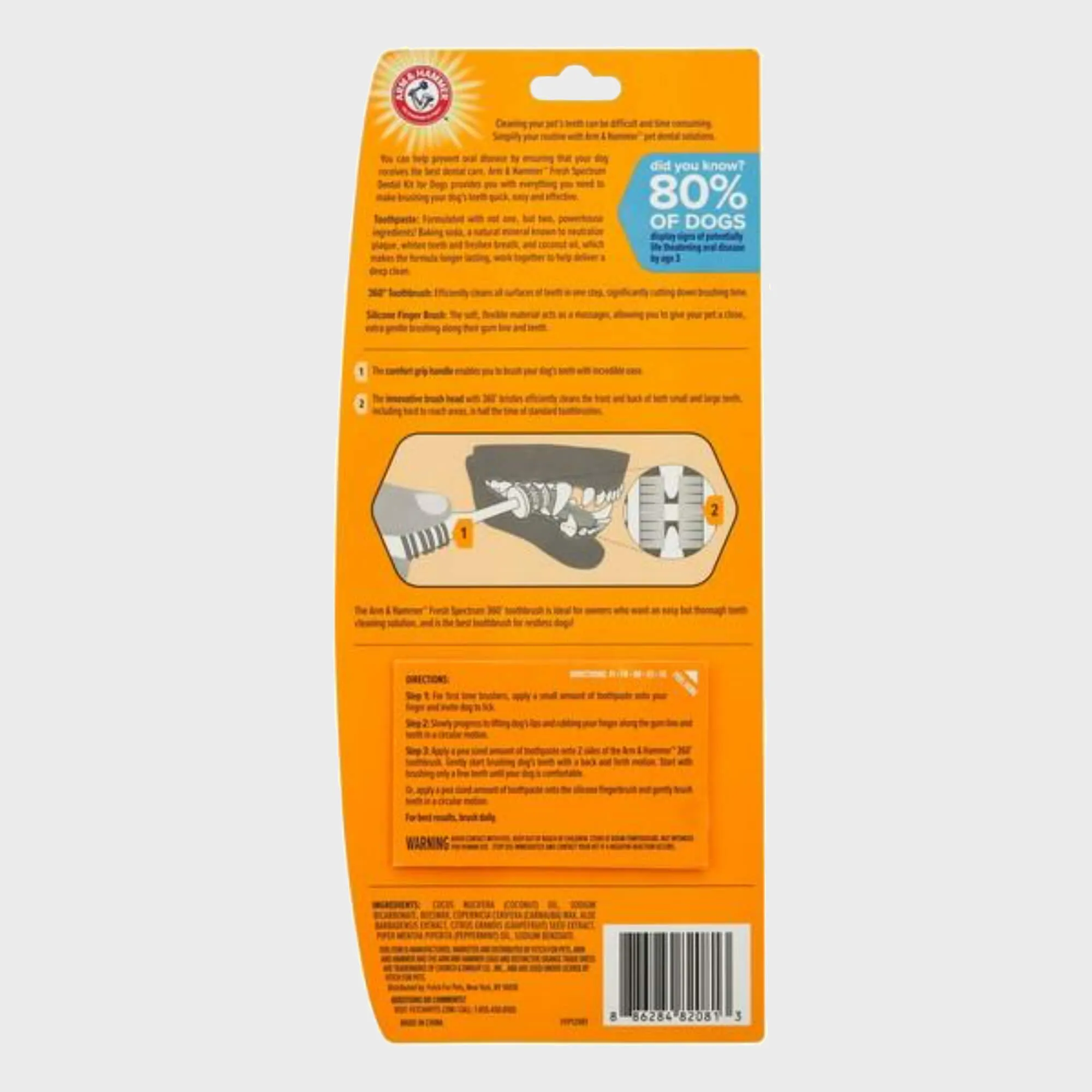 Arm & Hammer Fresh Coconut Dental Kit for Dogs