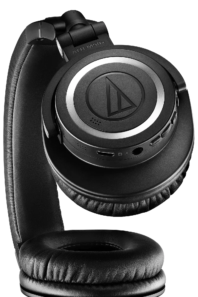 Audio Technica ATH M50xBT2 Wireless Over-Ear Headphones w/ Bluetooth (Black)