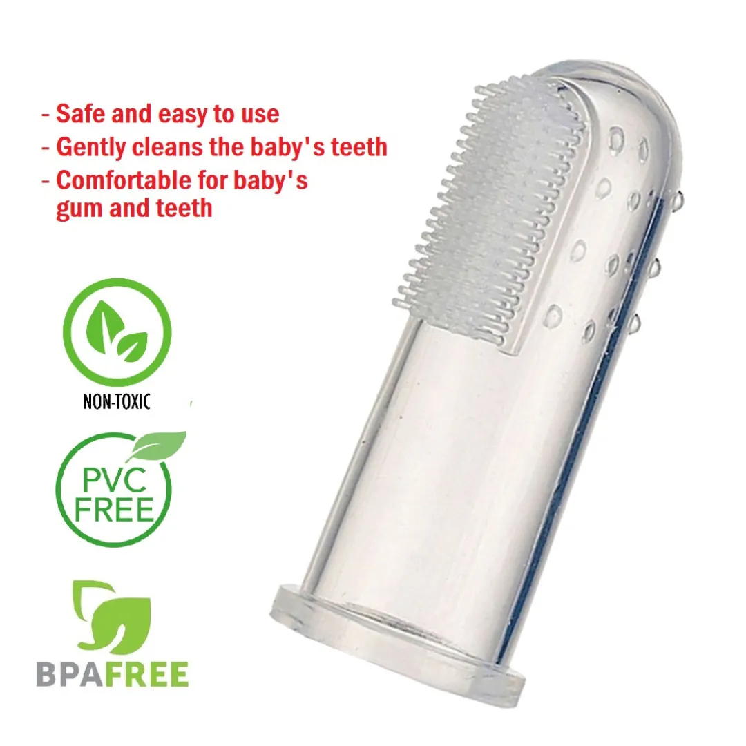 Babyjumi Silicone Finger Toothbrush