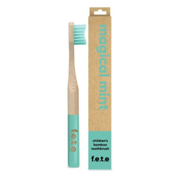 Bamboo colourful toothbrush (child)