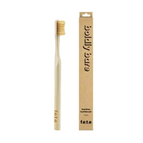 Bamboo Tooth Brush Boldly Bare Natural Firm 1 Unit