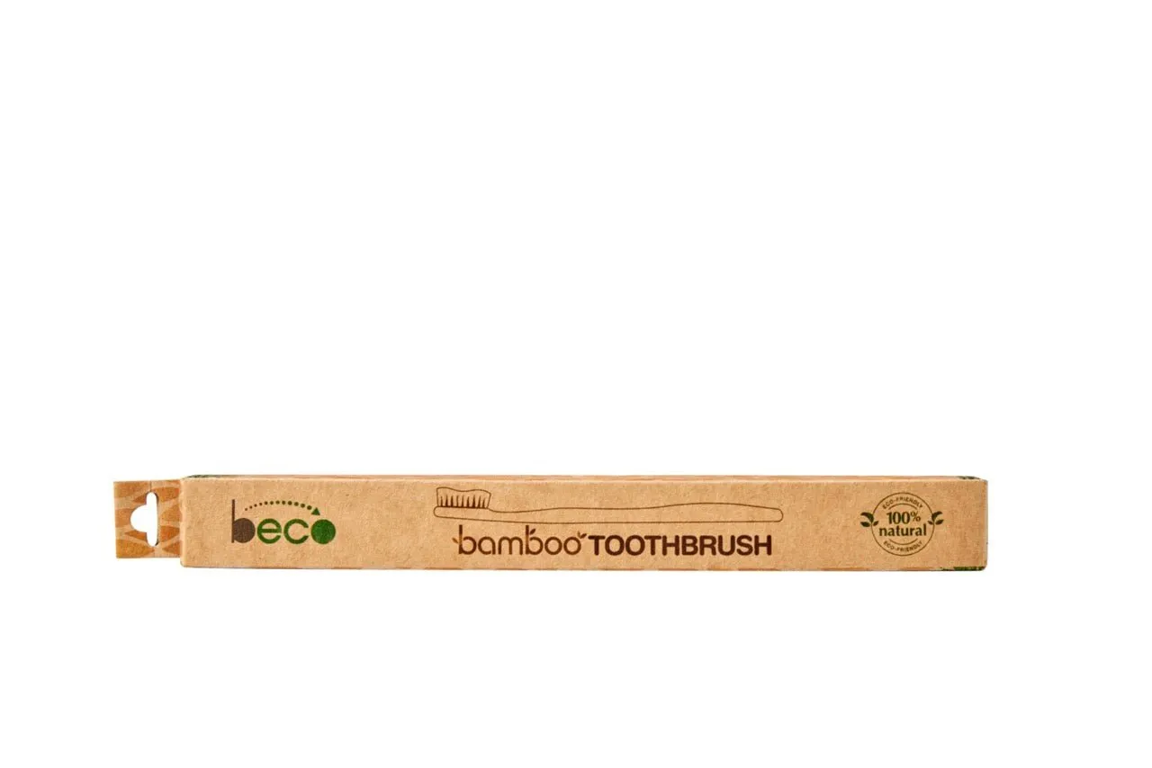 Bamboo Toothbrush Pack of 4