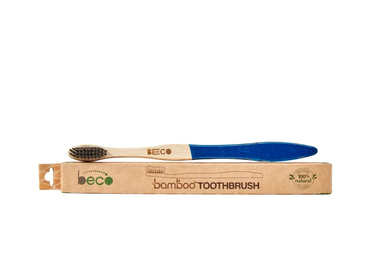 Bamboo Toothbrush Pack of 4