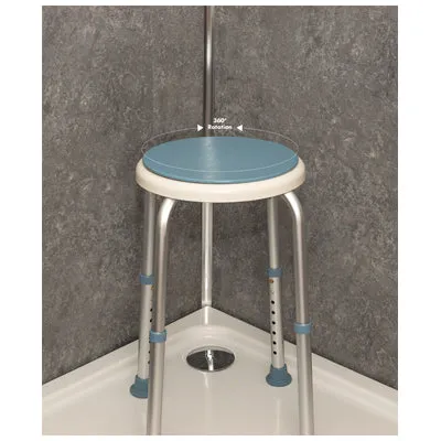 Bath Stool with Rotating Seat