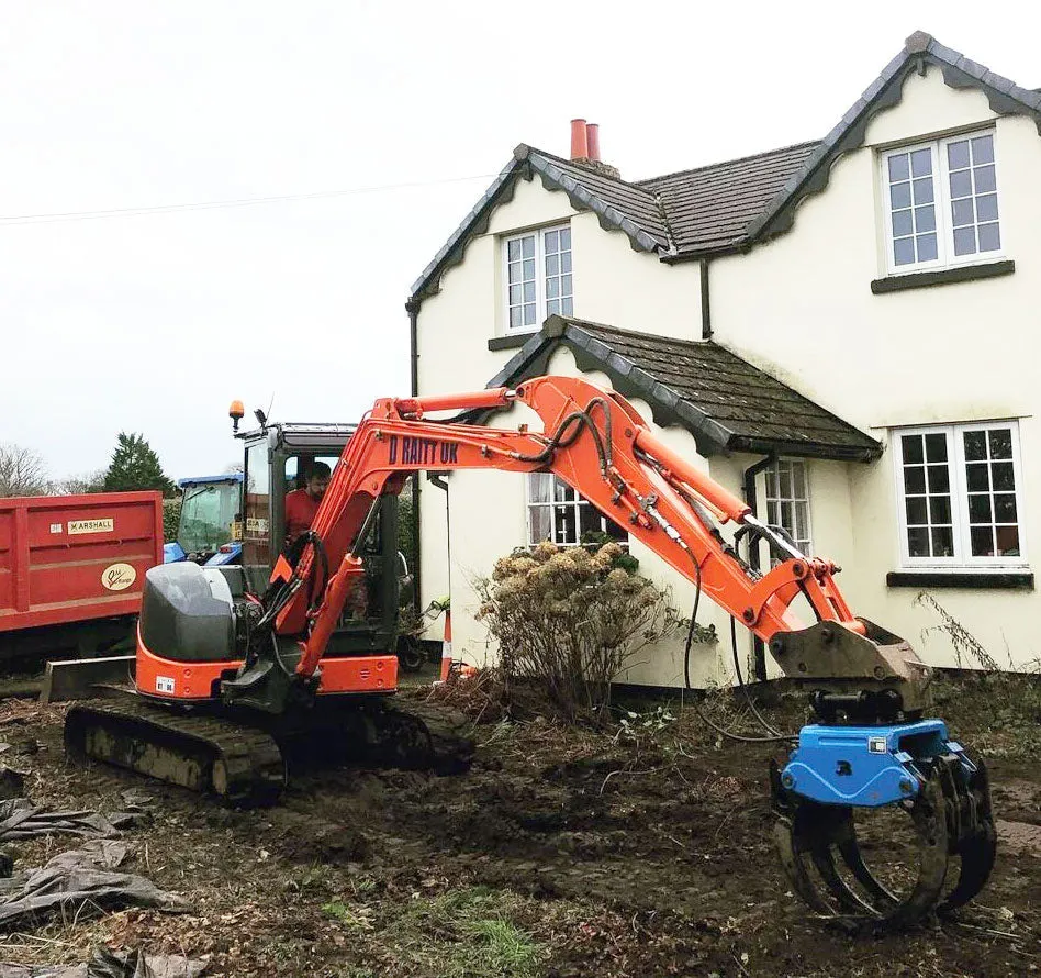 BC160 Excavator Forestry Grab - 4-6 Tonne