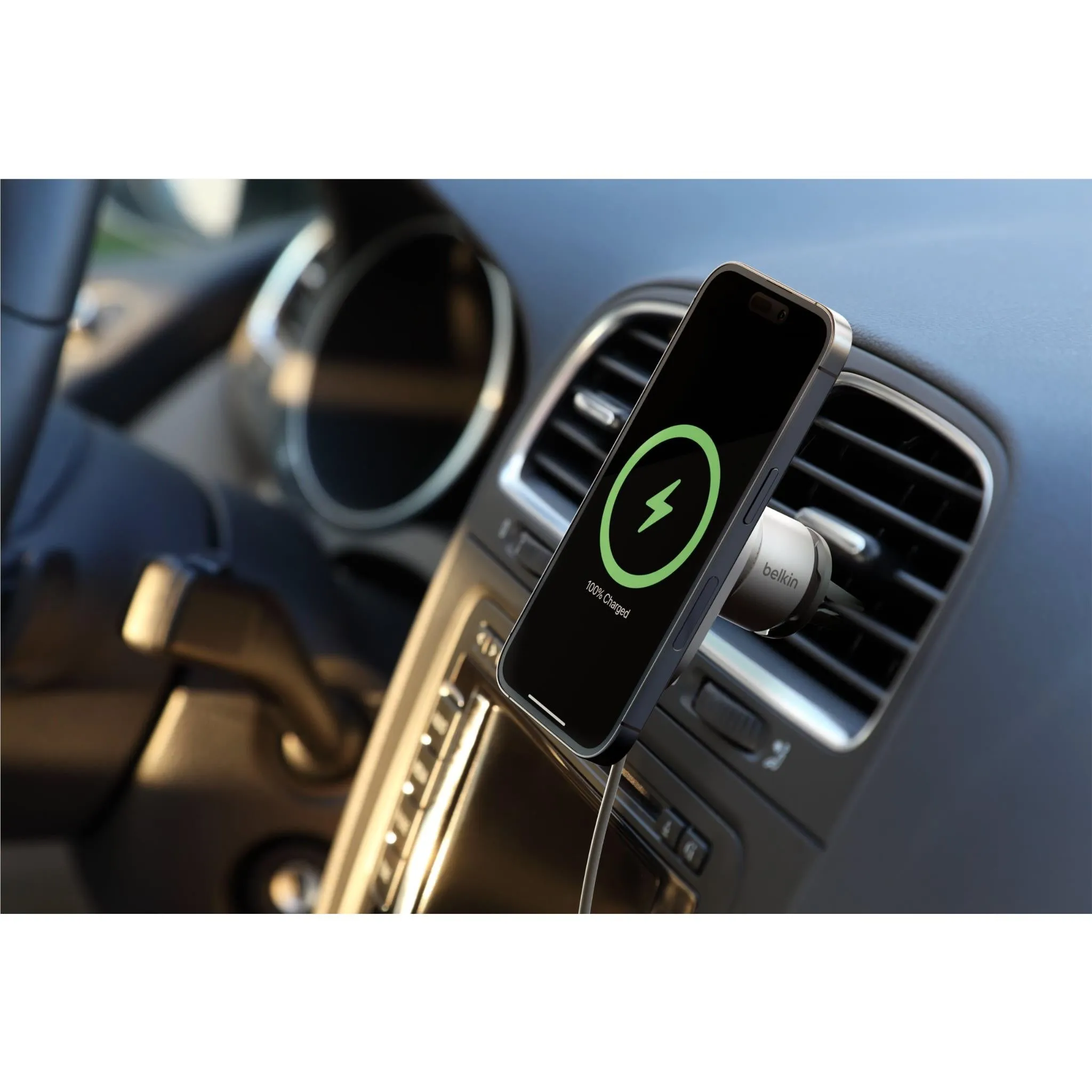 Belkin BoostCharge Pro Magnetic Wireless Car Charger with Qi2 15W