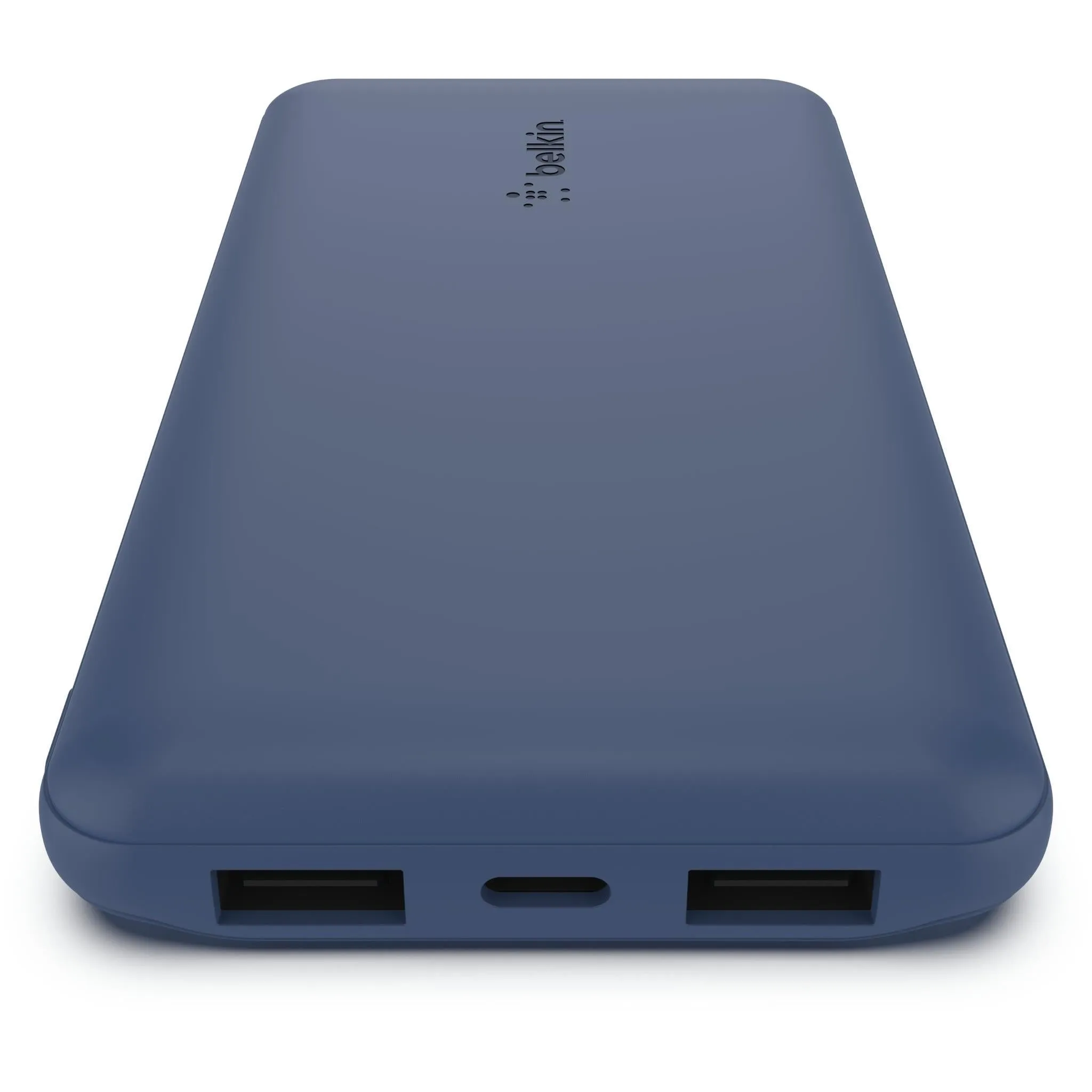 Belkin BoostUp Charge 10K 3 Port Power Bank with Cable (Blue)