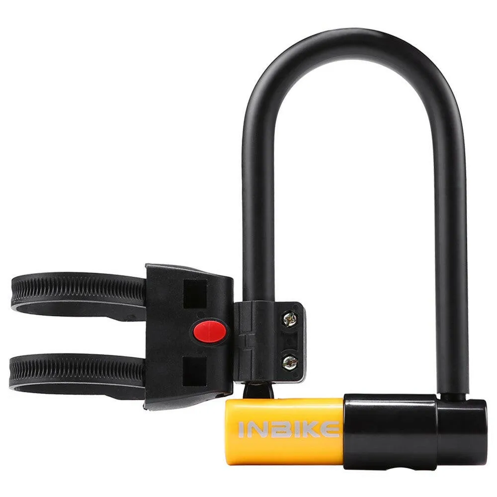 Bike Lock Heavy Duty Bicycle U Lock Secure Lock with Mounting Bracket