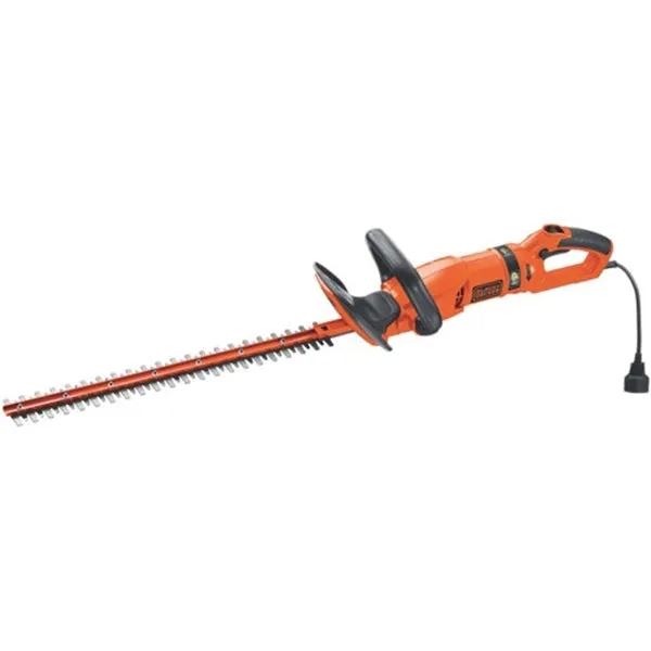 Black Decker HH2455 Electric Hedge Trimmer, 3.3 A, 120 V, 3/4 in Cutting Capacity, 24 in L x 2-3/4 in W Blade