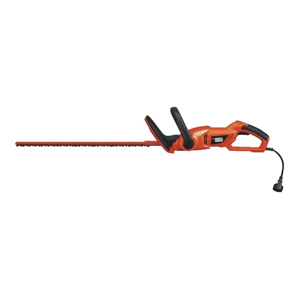 Black Decker HH2455 Electric Hedge Trimmer, 3.3 A, 120 V, 3/4 in Cutting Capacity, 24 in L x 2-3/4 in W Blade