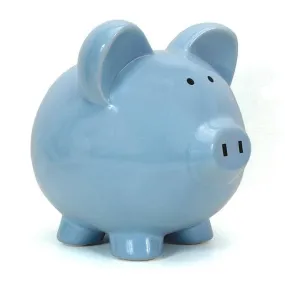 Blue Piggy Bank