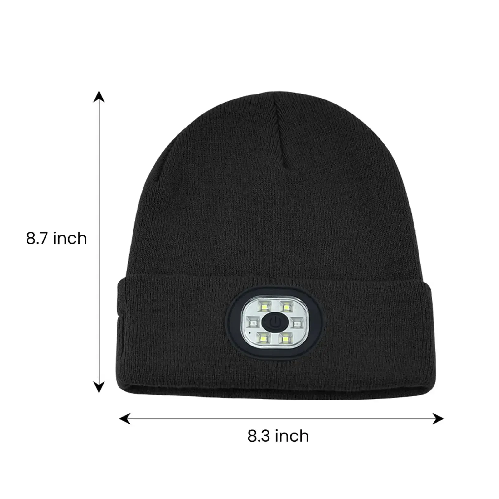 Bluetooth Music Led Beanie Hat with Light for Women Men Outdoor-Bluetooth Beanie Hat