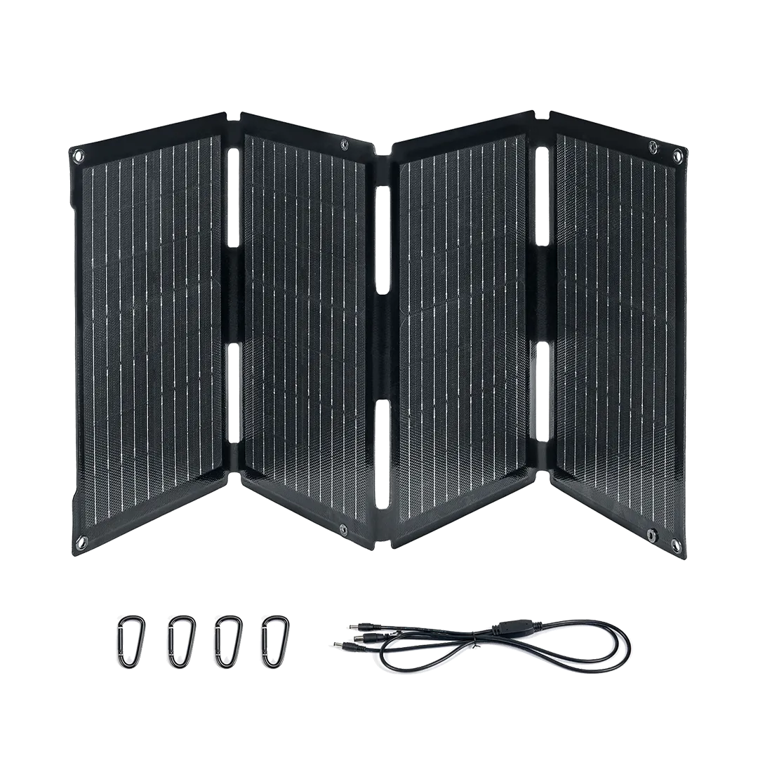 BougeRV 50W Fiberglass Flexible Portable Solar Panel